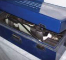 FRP Carrying Case in Blue Colour for BA Set – Detection Technology