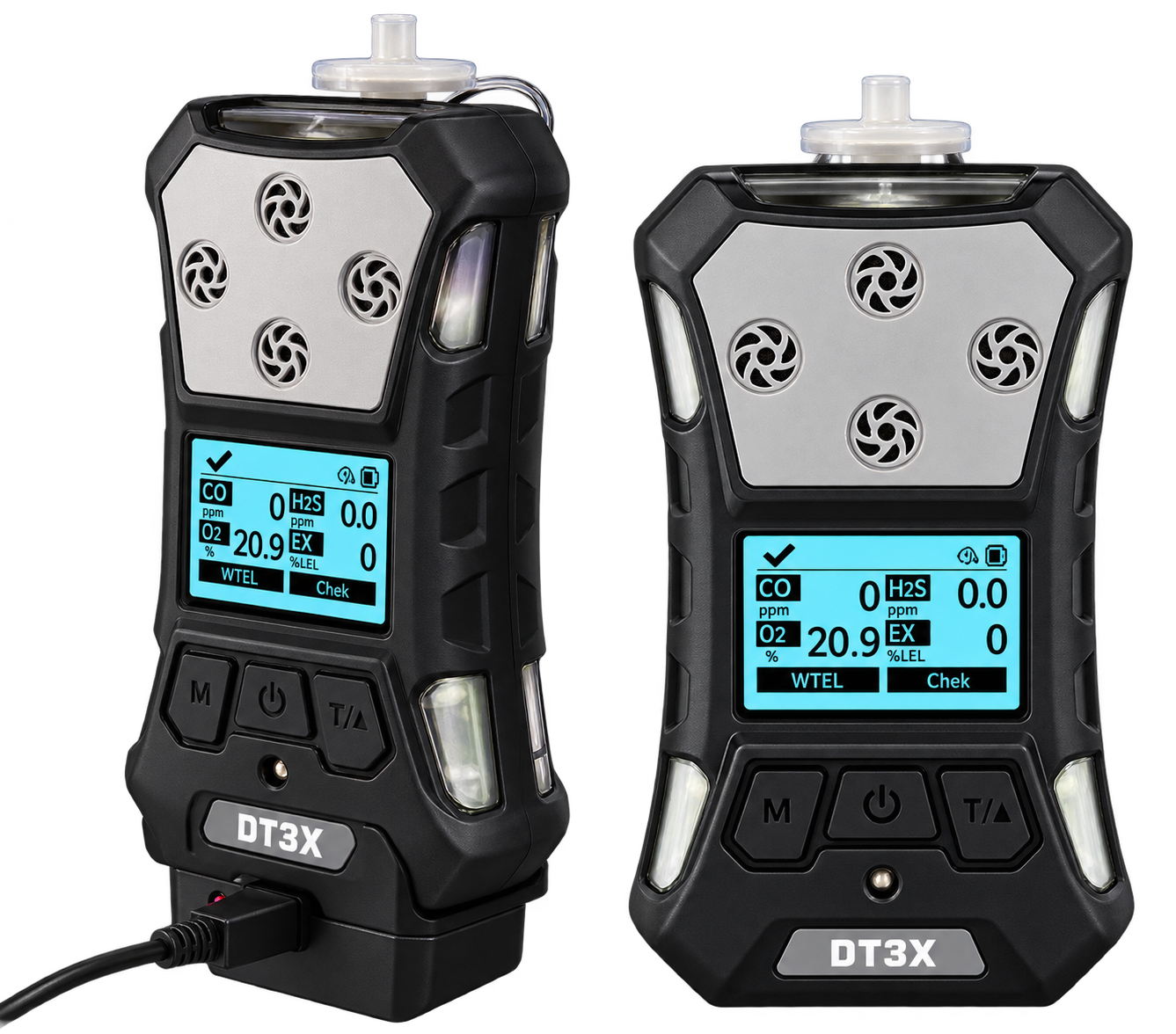 DT3X Multi 5 in 1 Gas Detector (with Man Down Alarm) product image